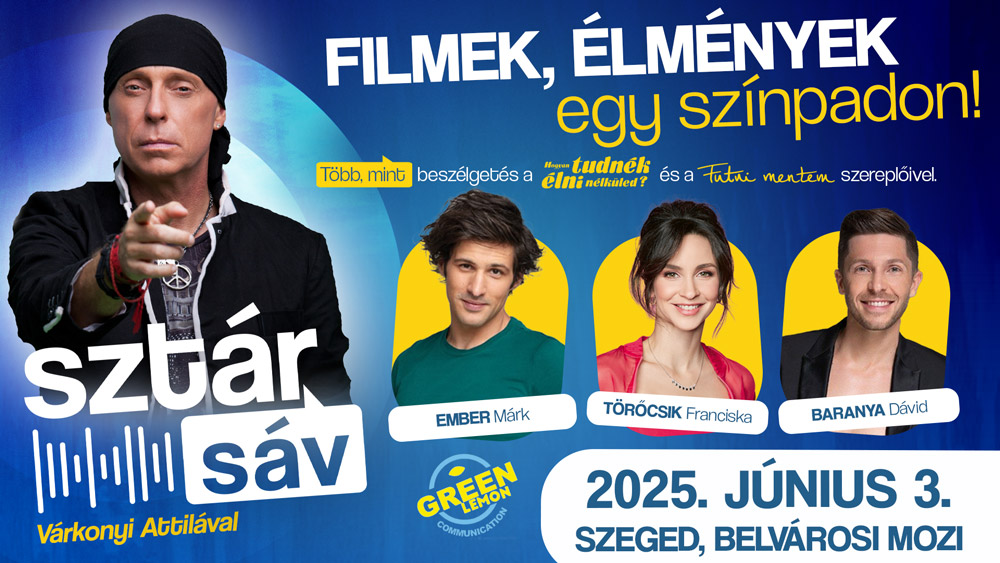 Egy hullámhosszon belépőjegy 2.kat. Szeged, 2025.06.03.