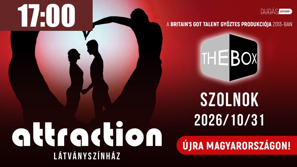 Attraction: The Box belépőjegy 2.kat. Szolnok, 2026.10.31. 17:00